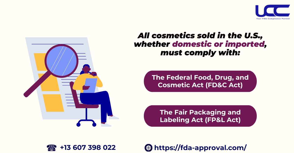 cosmetic product labels