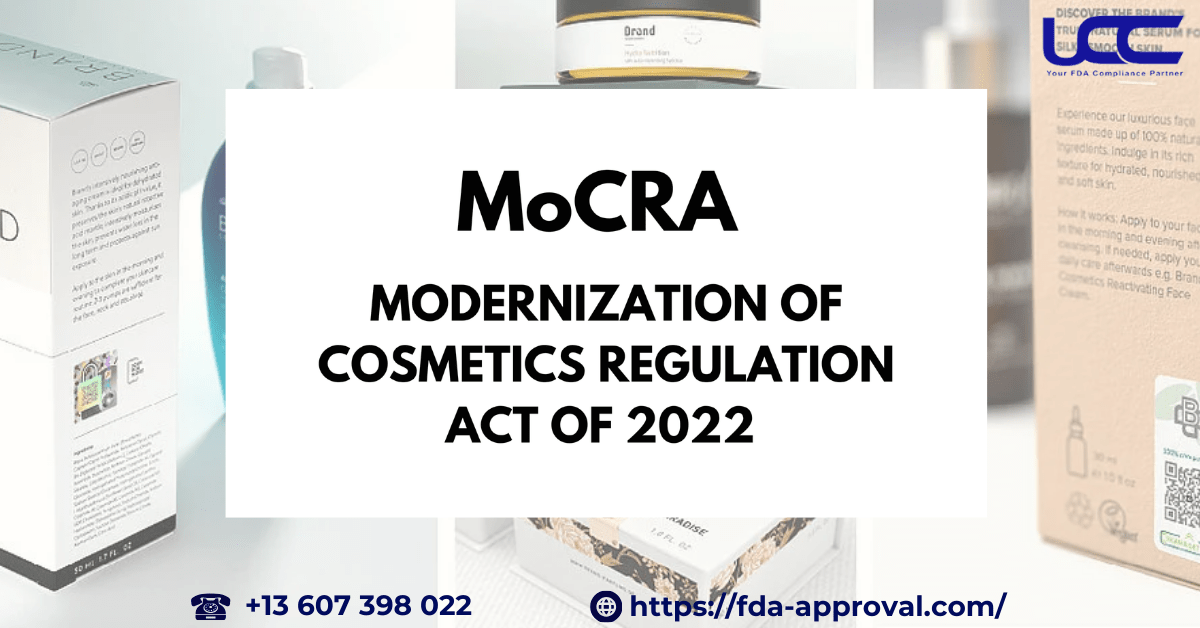 An Overview of MoCRA Cosmetic