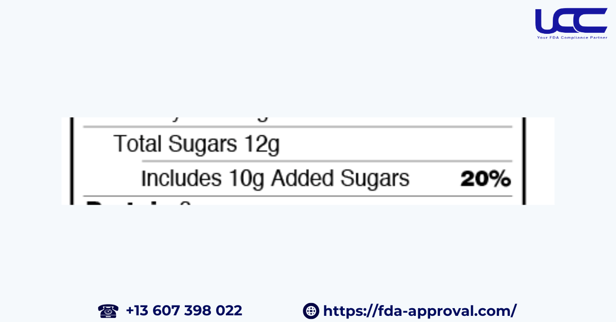 FDA Added Sugars Guidance