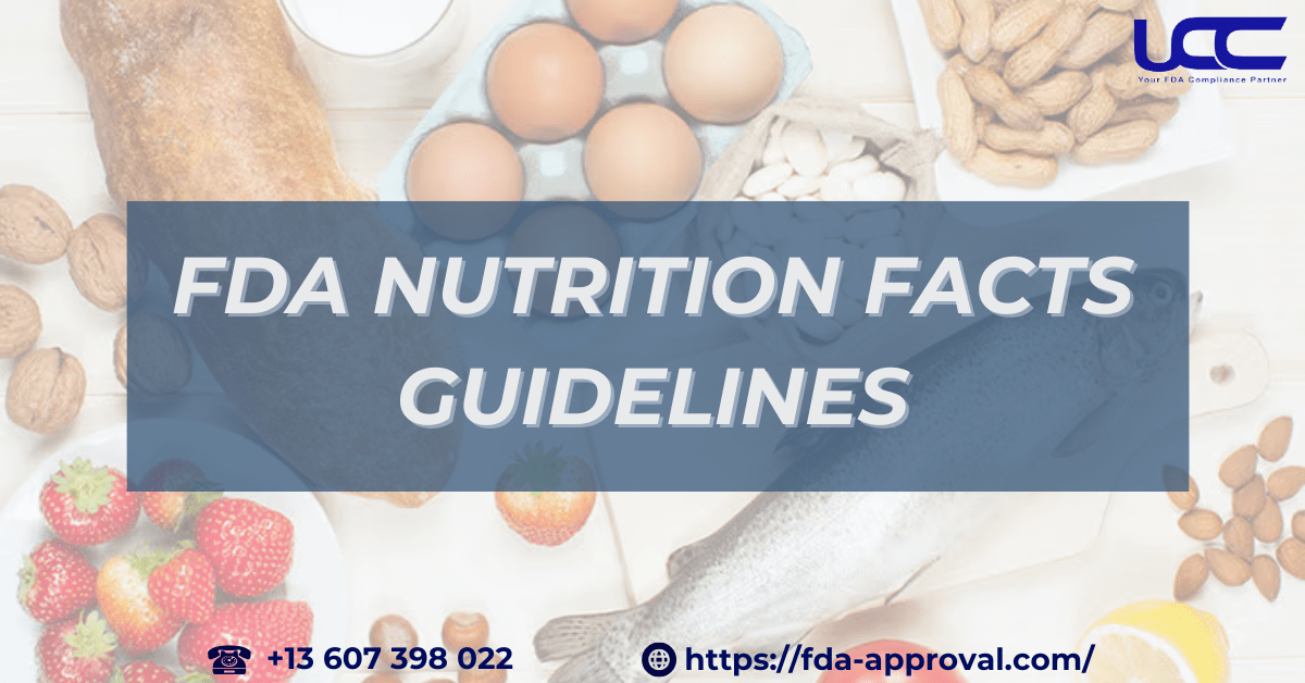 FDA Nutrition Facts Guidelines