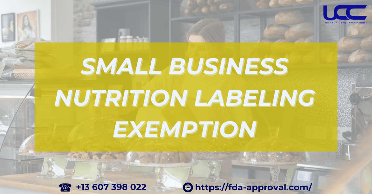 Small Business Nutrition Labeling Exemption